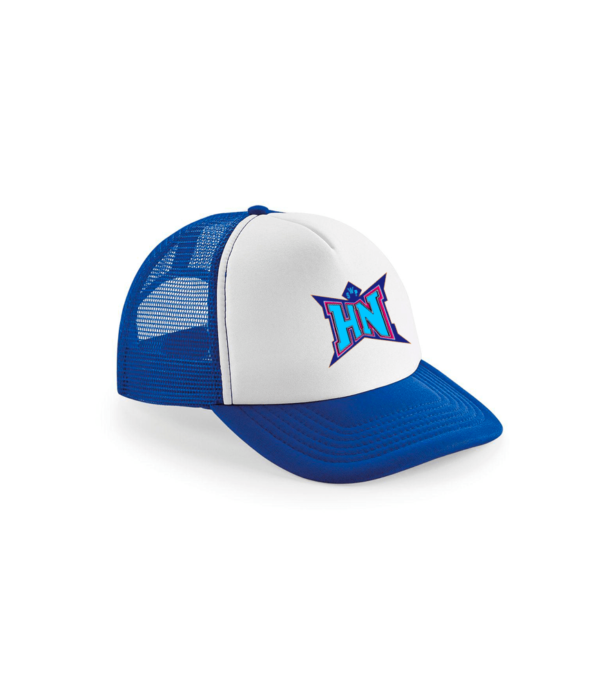 Cappellino bianco/blu