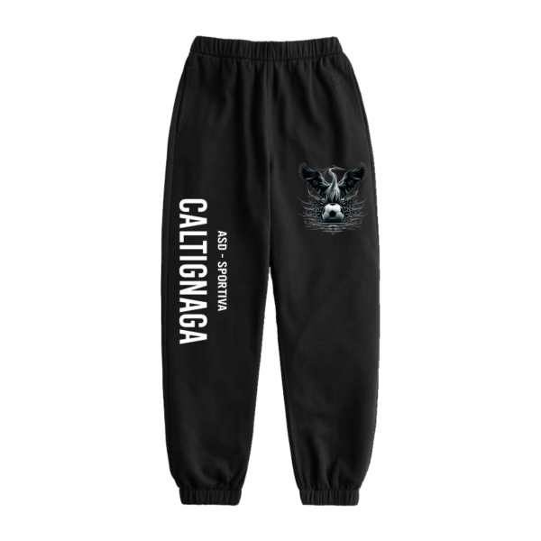 Pantalone tuta nero